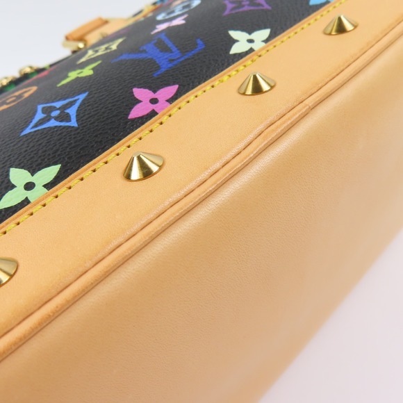 Louis Vuitton Alma PM Vintage Studded Spike Handbag Nume Leather Noir - Picture 7 of 13